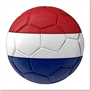 Netherlands Soccer Ball – Proud Football Fans Gift Posters and Art